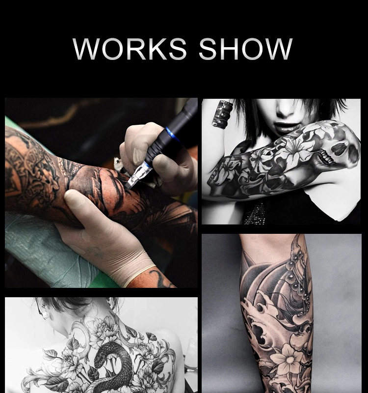 Cartúis Tattoo 100% Bunaidh Scannán Tattoo Buntúis