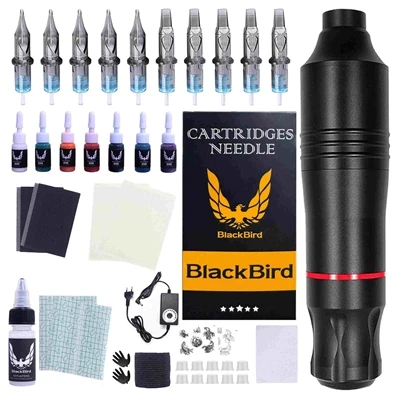 Kit Trealamh Tattoo Caighdeánach Eorpach Eorpach Kit Trealamh Meaisín Rothlac...