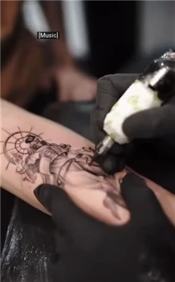 Tattoos i stíl Mheicsiceo