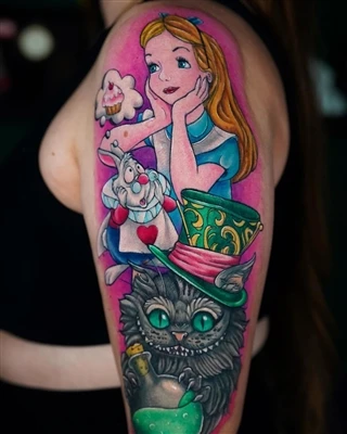 Tattoos Colorful Gnóthachan Éileamh