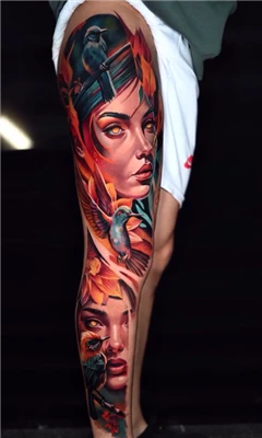 Bronnann an tEalaíontóir Tatú is Mó @the_bishoptattoo Onóracha Trí-Onóracha a...