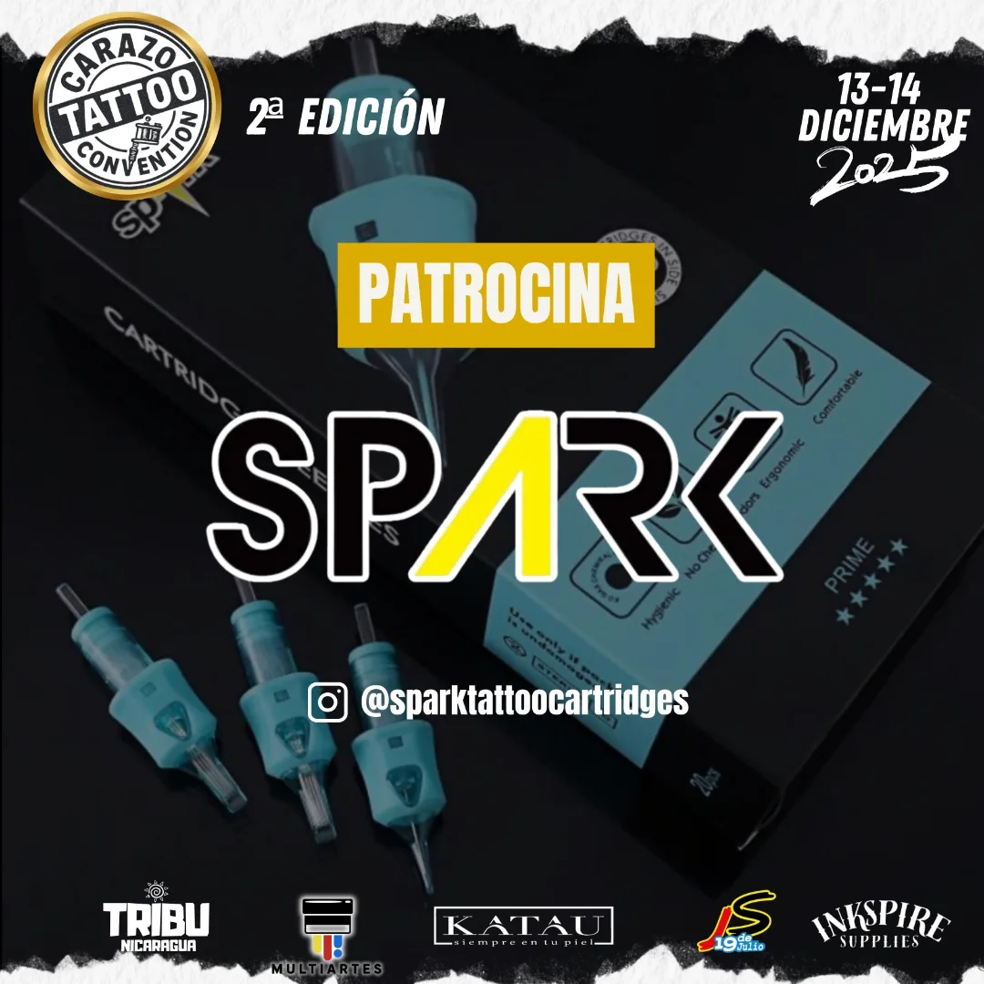 Urraitheoirí Tattoo Spark Coinbhinsiún Tattoo Carazo