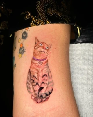 Tattoos mar Thributes: Úinéirí Peataí onóir do chairde Furry le dúch beag bíd...