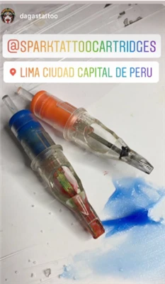 An tEalaíontóir Mór as Peiriú i gcónaí ag obair le chéile le #sparkcartridges...