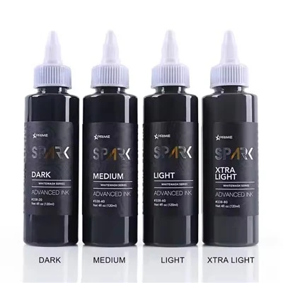 Ard - Spark Cáilíochta is nua 4oz*4 Socraíonn Whitewash dúigh tatú sealadach uiscedhíonach