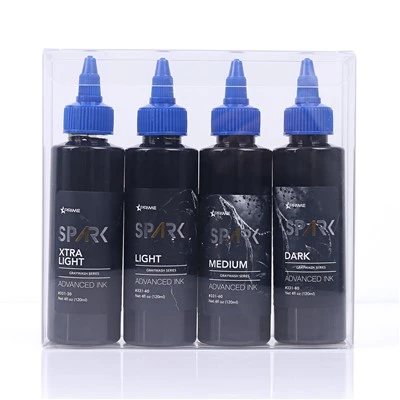 Spark is nua 4oz*4 Dúch tattoo sealadach tatú uiscedhíonach
