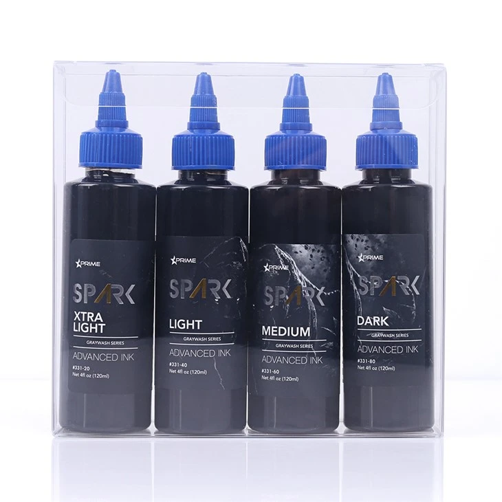 Spark is nua 4oz*4 Dúch tattoo sealadach tatú uiscedhíonach