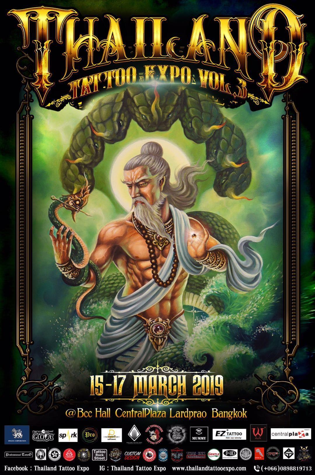 Urraitheoir Cartús Tattoo Spark 2019 An Téalainn Tattoo Expo V3