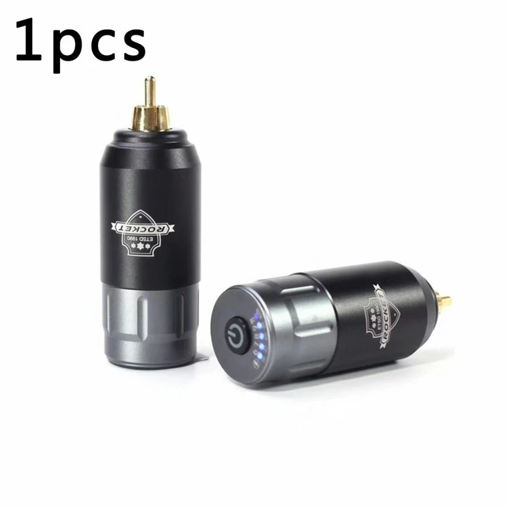 1200mA Soláthar Cumhachta Gan Sreang Tattoo Battery RCA Gan Sreang