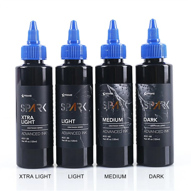Líocha Dúch Tatú Liathnighe Dúigh Tatú Vegan Dúigh Tatú 4OZ