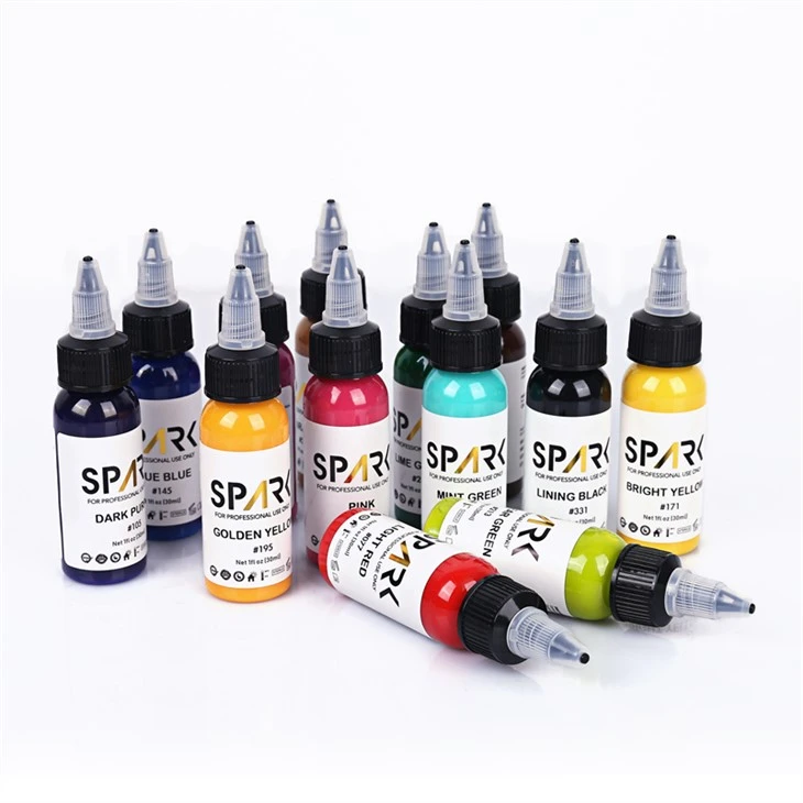 Líocha Dúigh Tattoo Spark Dúigh Tattoo Set Gairmiúla