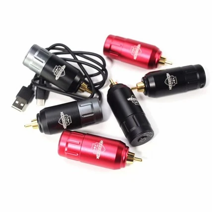1200mA Soláthar Cumhachta Tattoo Gan Sreang Battery Tattoo Gan Sreang