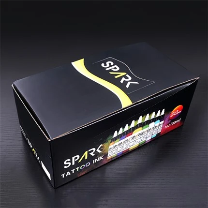 50 Leagann Dathanna Spark Dúigh Tattoo Set Dath Dúigh Tatú Gairmiúil