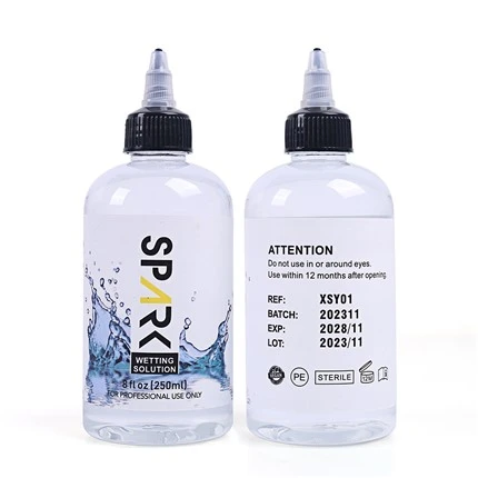 8OZ 240ML Réiteach Wetting Tattoo Spark Réiteach Measc Tatú Spréach Dúigh Tatú Spréach